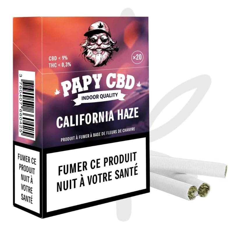 Cigarettes CBD 9% California Haze – Sans nicotine